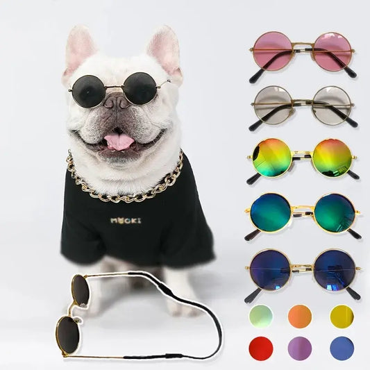 Vintage Round cat/dog Sunglasses