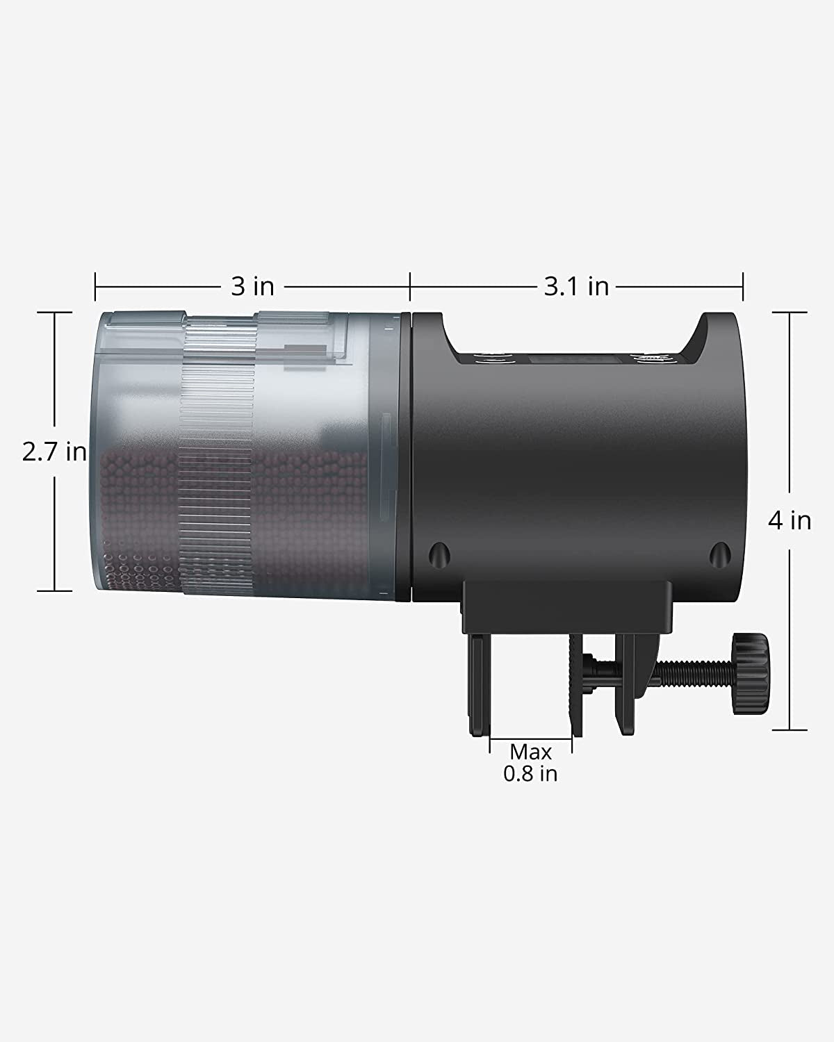 Programmable Automatic Fish Feeder for Fish Tank and Aquarium