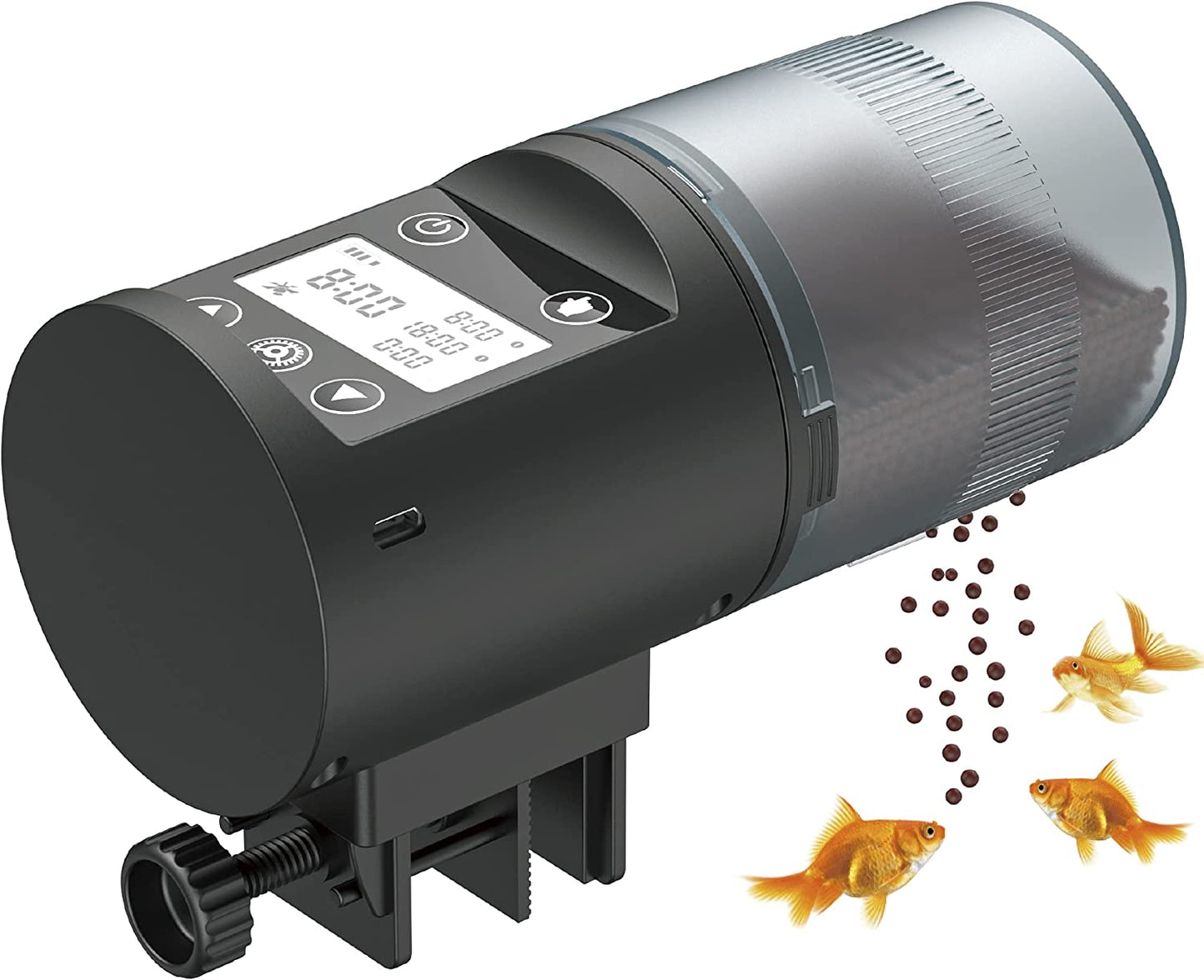 Programmable Automatic Fish Feeder for Fish Tank and Aquarium